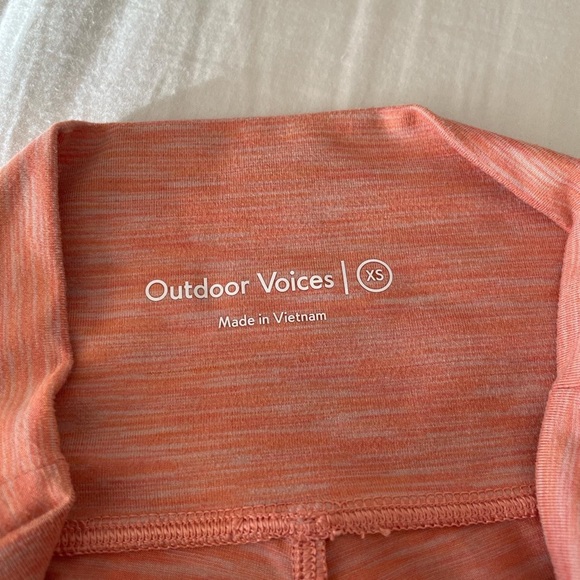 Outdoor Voices FreeForm 7/8 Hi-Rise Leggings 
Terracotta in size XS. - Picture 2 of 3